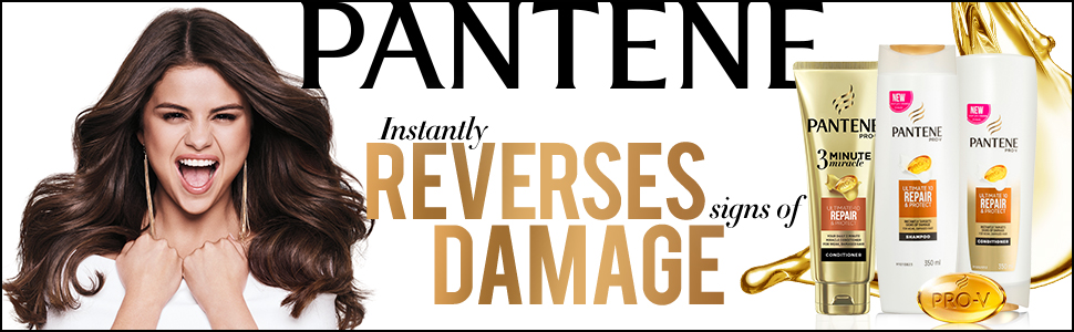 Buy Pantene Ultimate 10 Repair & Protect Shampoo 375ml Online At ...